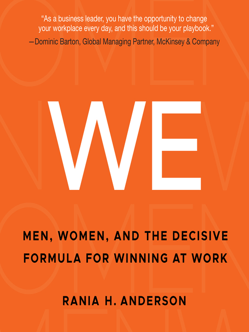 Title details for WE by Rania H. Anderson - Wait list